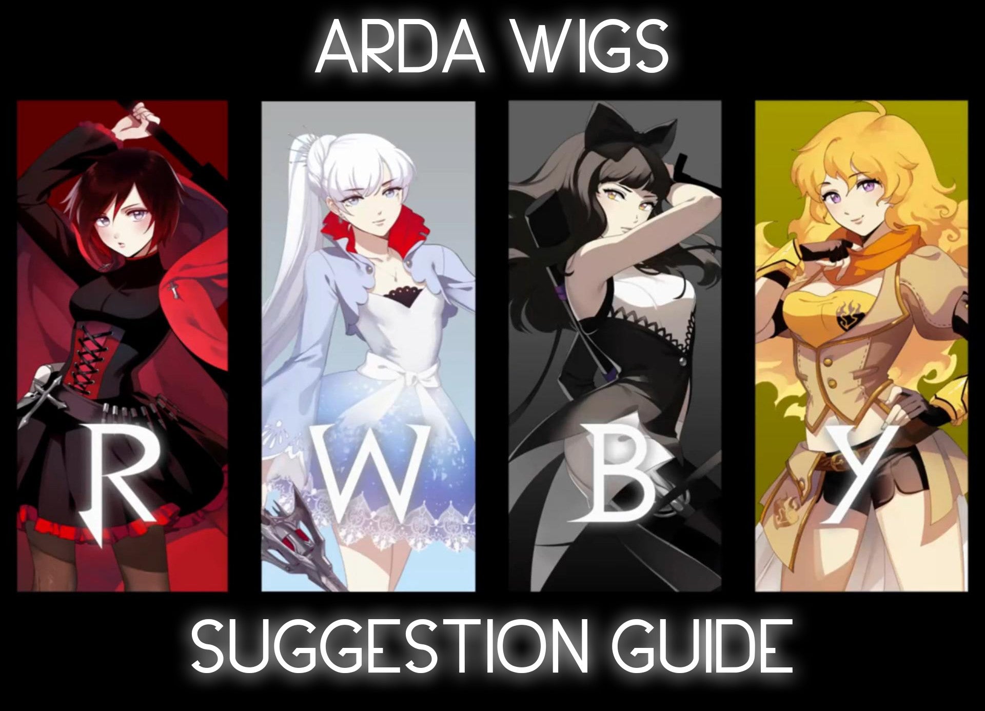Wig Suggestions: RWBY