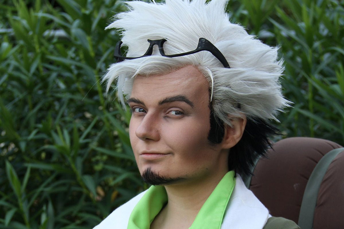 Pokémon Go Professor Willow Wig Styling by Hee-Hee