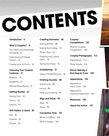 Creative Cosplay - Selecting & Sewing Costumes Way Beyond Basic