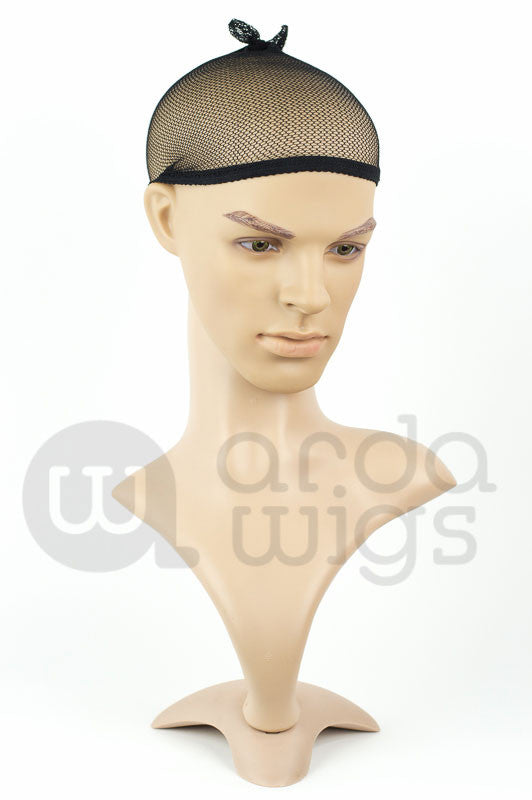 Black Wig Cap