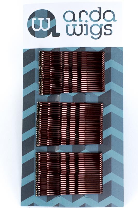 Bobby Pins - Brown 60ct