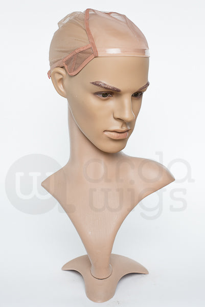 Full Lace with Rubber Hairline, Small - Light Brown, LCAP-W2AL