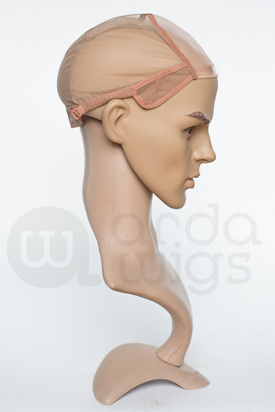 Full Lace with Rubber Hairline, Small - Light Brown, LCAP-W2AL