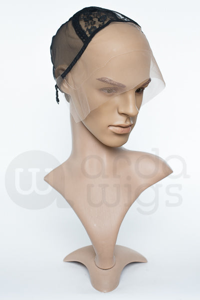 Half Lace, Large - Black, LCAP-W4A