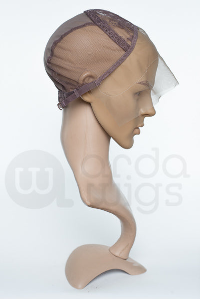 Half Lace, Large - Brown, LCAP-W4B