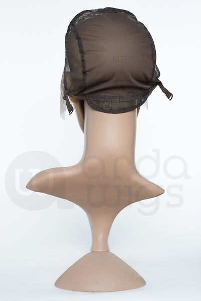 Half Lace, Large - Dark Brown, LCAP-W4C