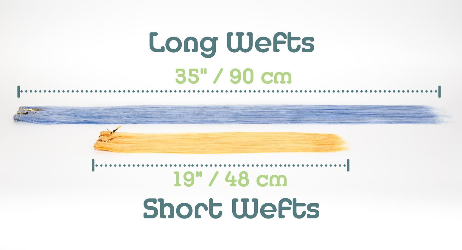 Weft Length Comparisons